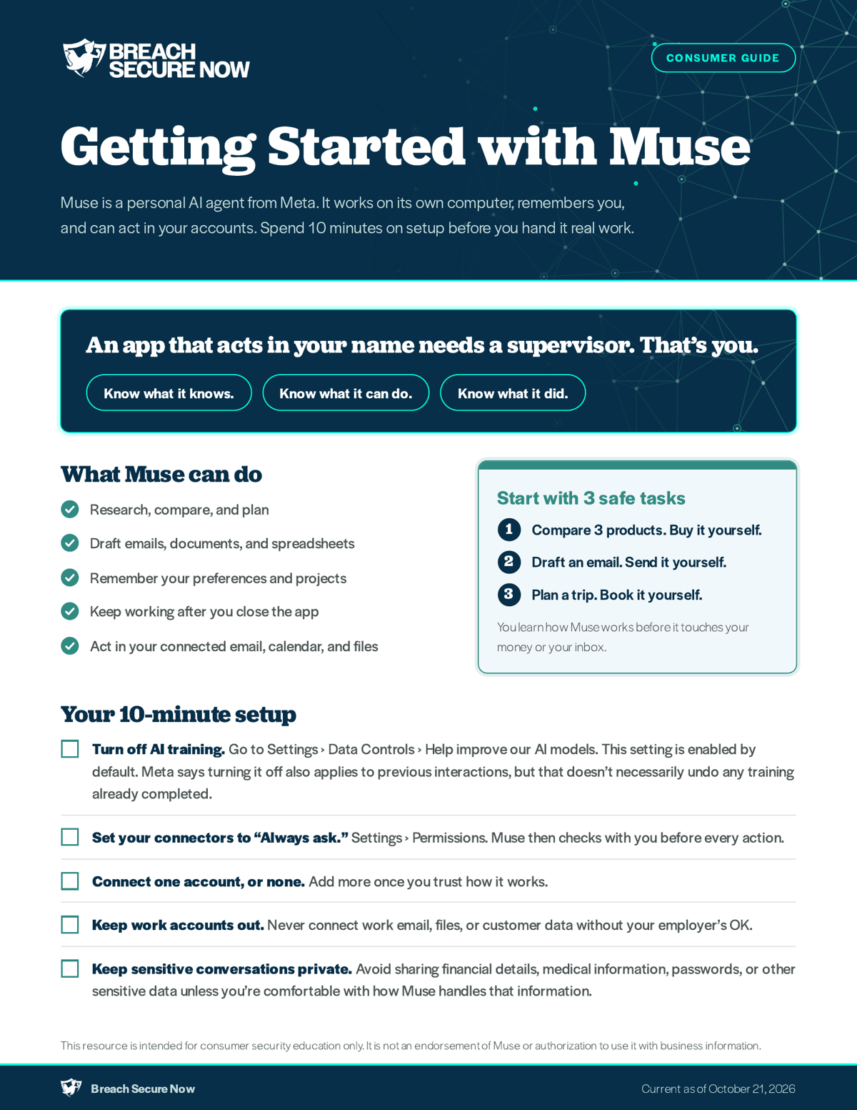 Getting Started With Muse